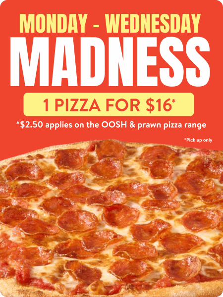 Midweek Madness - One Pizza