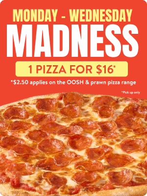 Midweek Madness - One Pizza