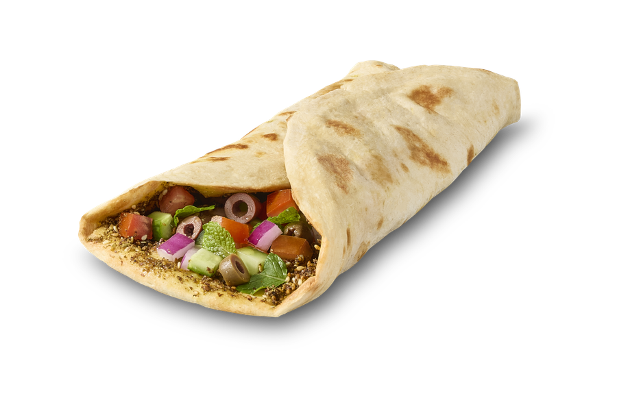 Zaatar & Vegies