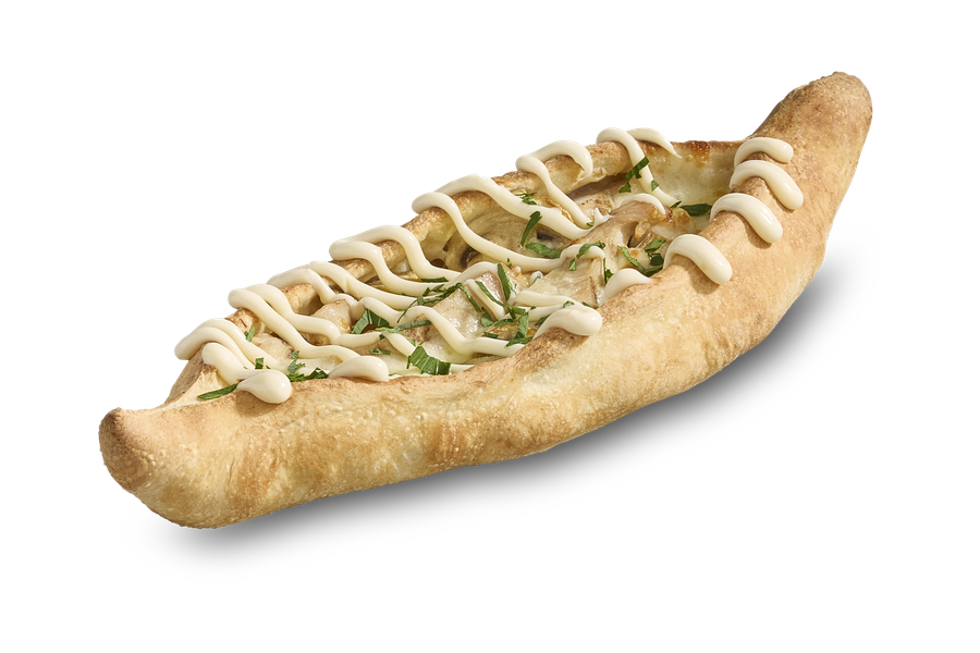 Chicken & Mushroom Boat